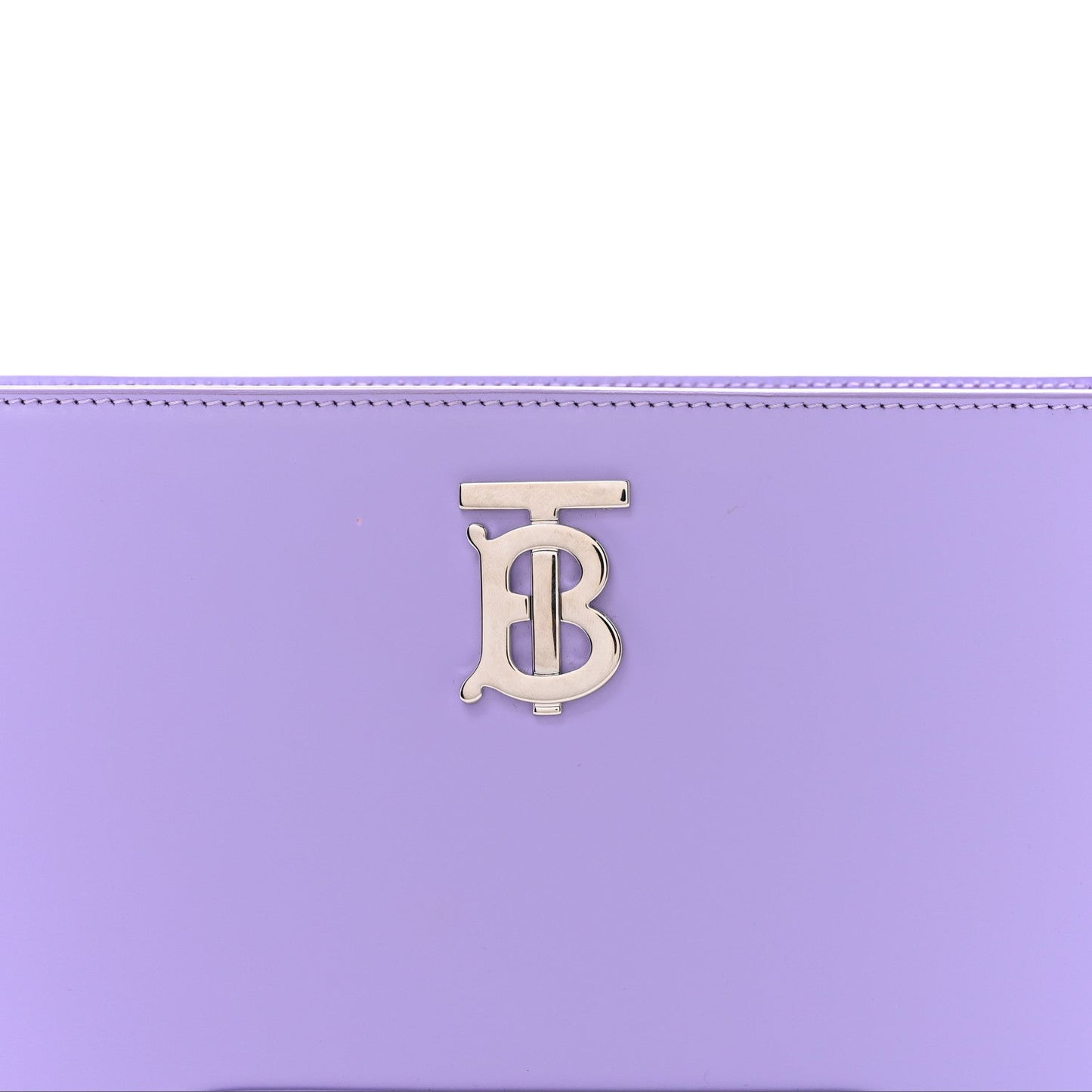 Smooth Calfskin TB Shoulder Bag Soft Violet