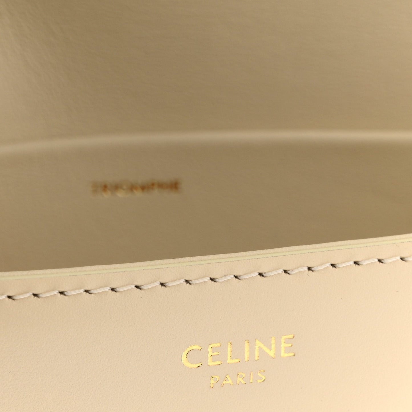 Shiny Calfskin Nano Triomphe Nude