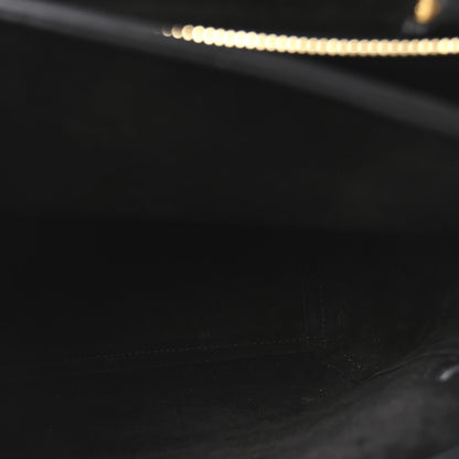 Grained Calfskin Micro Belt Bag Black