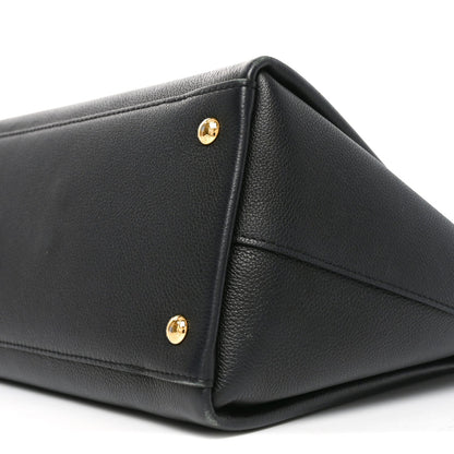 Calfskin Lockmeto Black