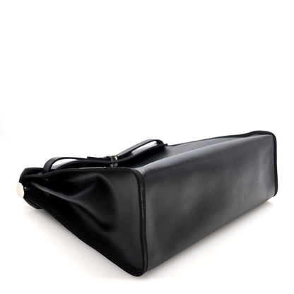 Toile H Berline Vache Hunter Herbag Zip PM 31 Black Ecru