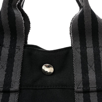 Canvas Herline PM Tote Black