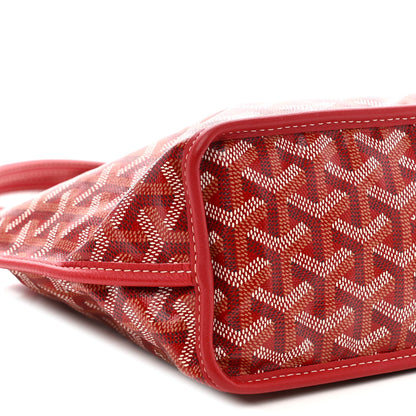 Goyardine Reversible Mini Anjou Red
