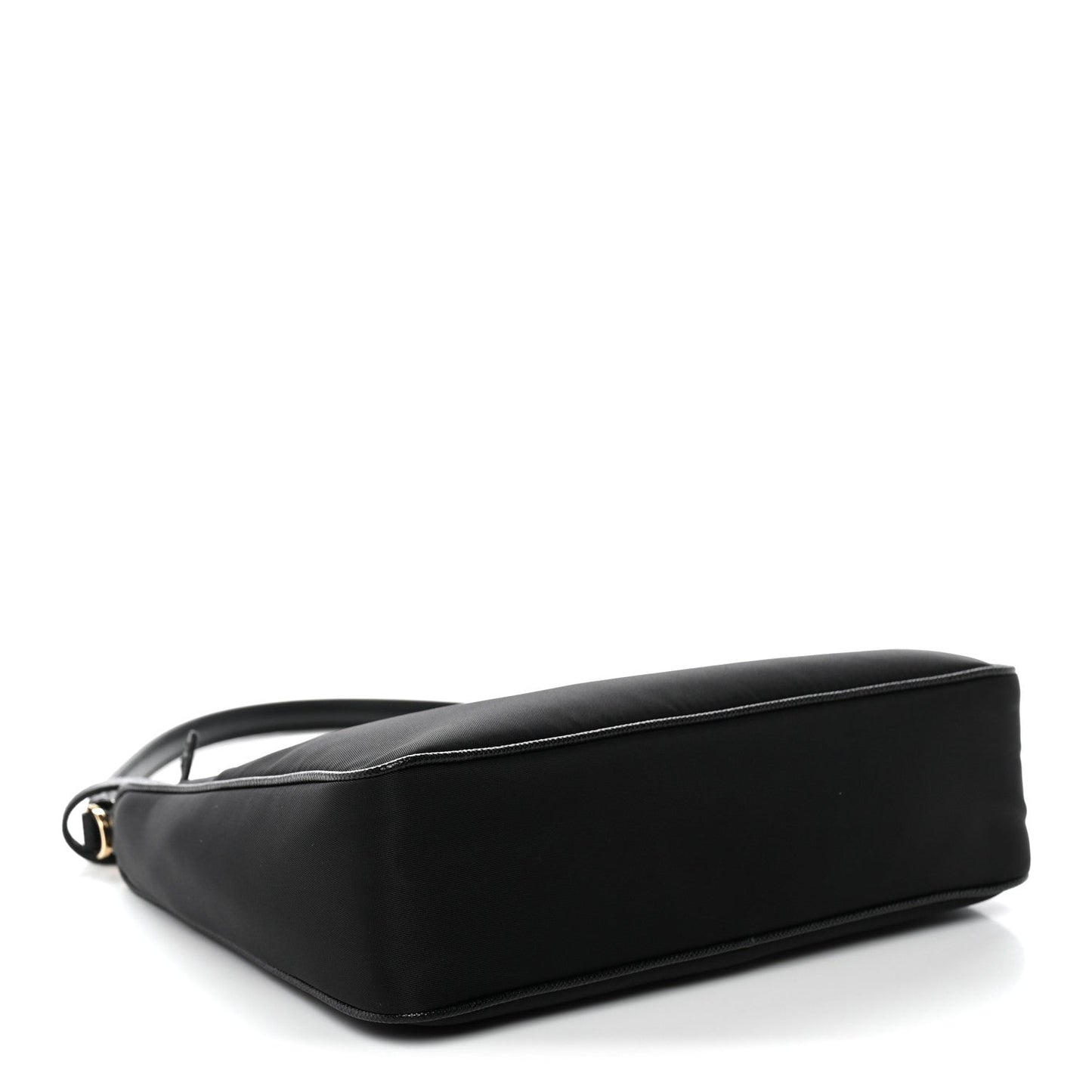 Tessuto Nylon Saffiano Mini Re-Edition 2005 Bag Black