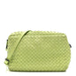 Nappa Intrecciato Small Camera Bag Acid Kiwi