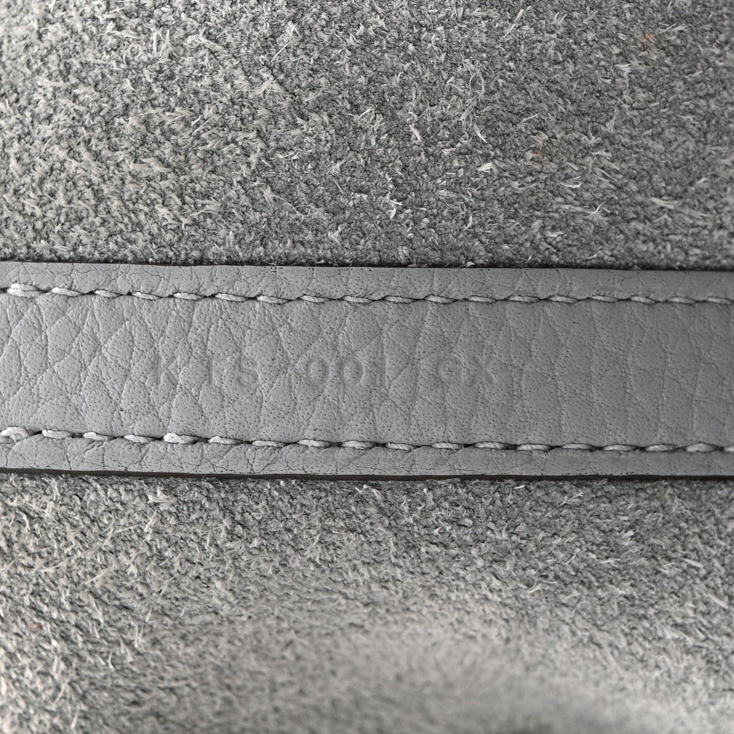Taurillon Clemence Picotin Lock 22 MM Gris Pantin