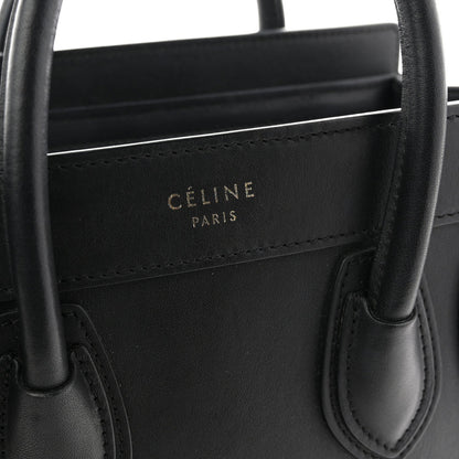 Smooth Calfskin Nano Luggage Black