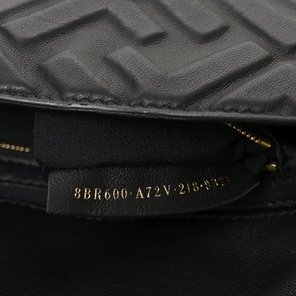 Nappa FF 1974 Embossed Baguette Black