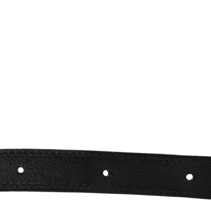 Calfskin Quilted Uniform Waist Belt Bag Black