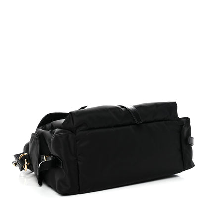 Re-Nylon Large Explore Messenger Bag Black