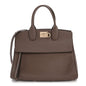 Calfskin Large Studio Bag Caraway Seed