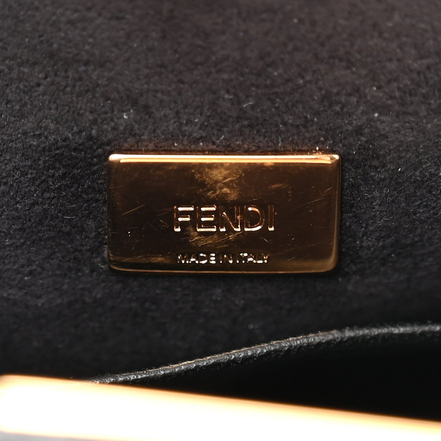 Nappa Micro Peekaboo Iconic Satchel Black