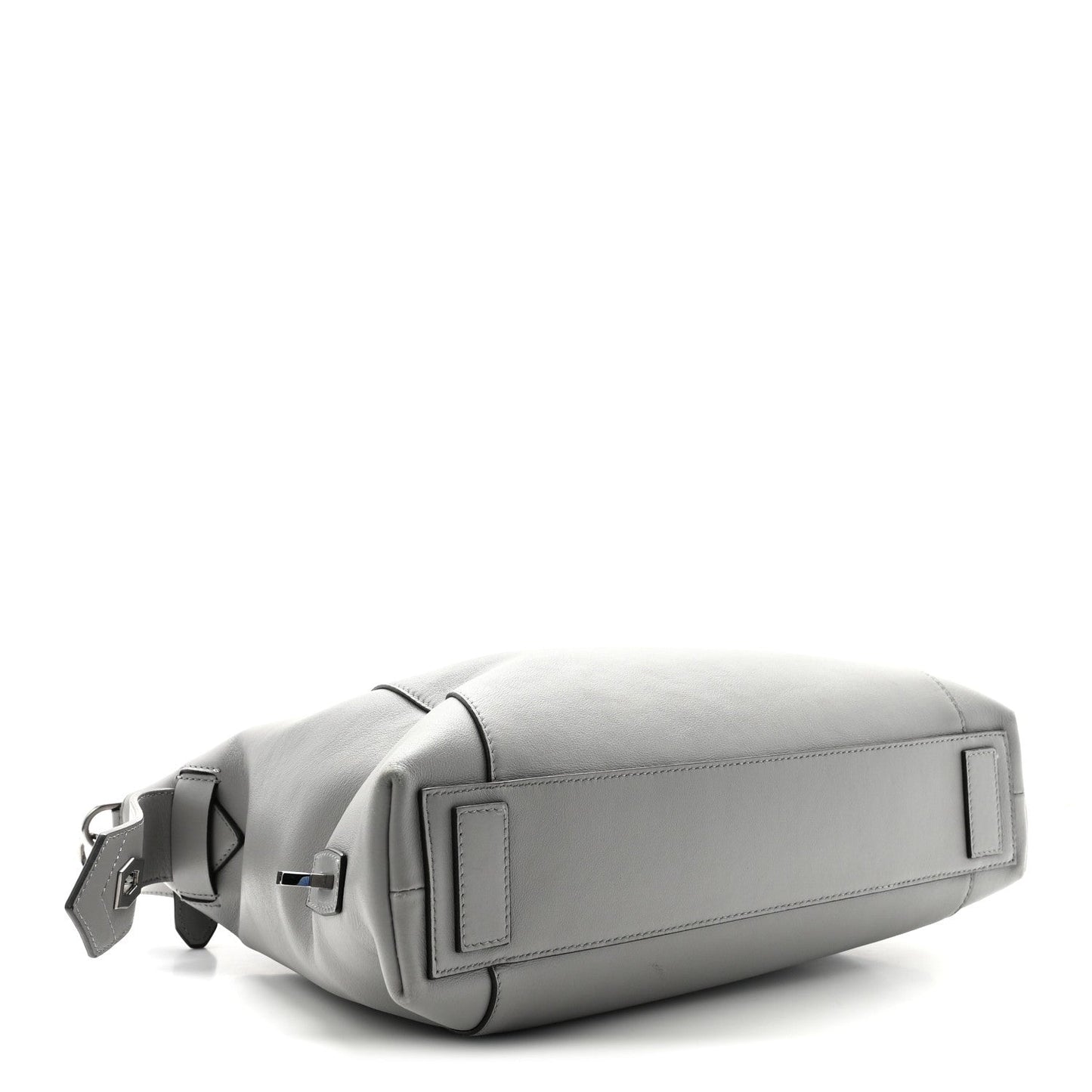 Calfskin Small Soft Antigona Pearl Grey