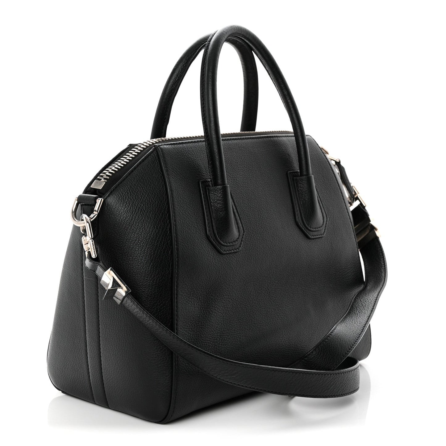Sugar Goatskin Small Antigona Black