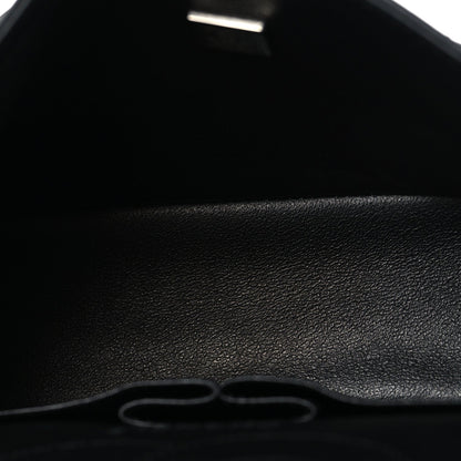 Aged Calfskin Quilted 2.55 Reissue 225 Flap So Black