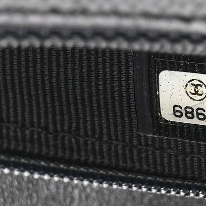 Caviar Quilted Jumbo Kelly Flap Black