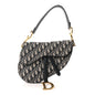 Oblique Saddle Bag Blue