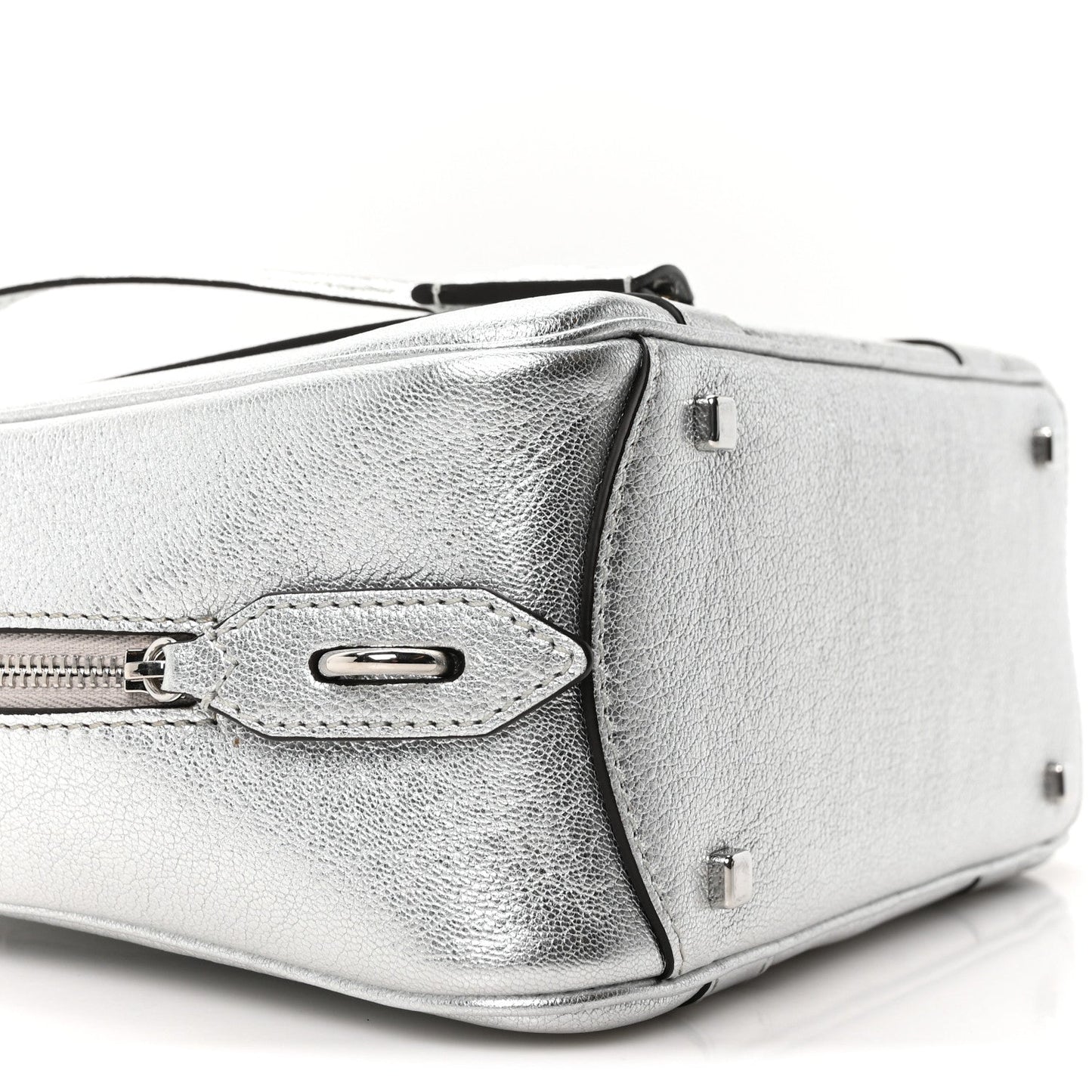 Metallic Chevre Mignon BB Silver