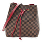 Damier Ebene Neonoe MM Cherry Berry
