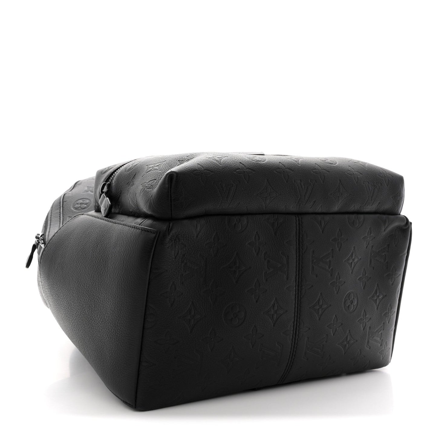 Calfskin Monogram Shadow Discovery Backpack  Black