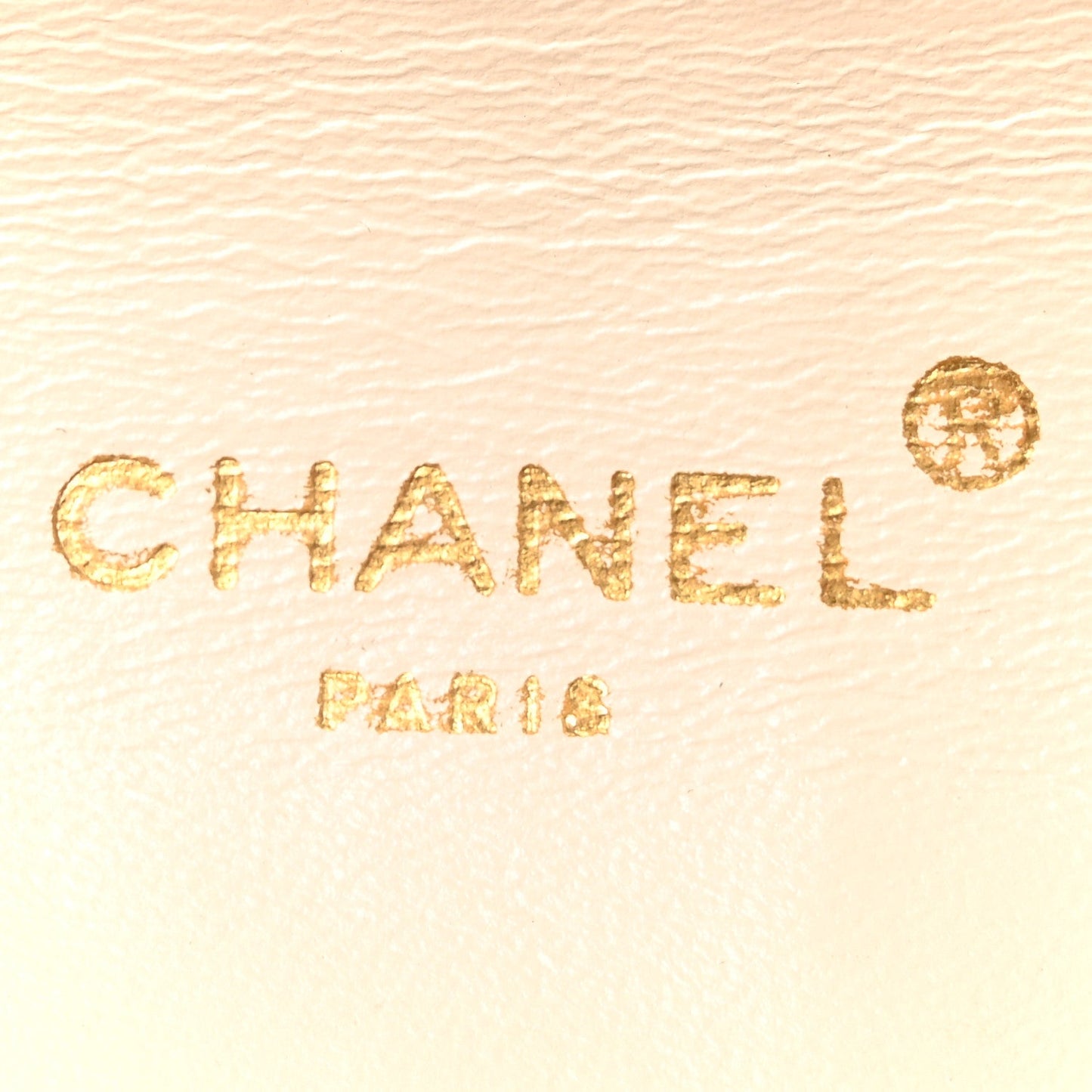 Lambskin Quilted Small Single Flap Beige