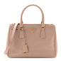 Saffiano Small Galleria Double Zip Tote Cammeo