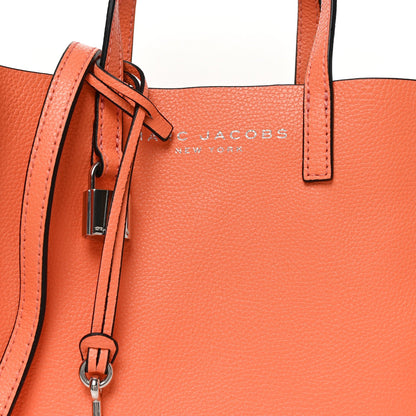 Calfskin Mini Grind Tote Bag Orange