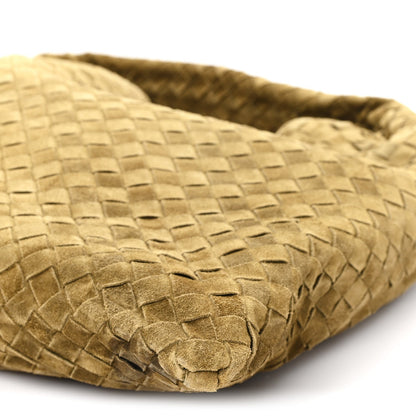 Suede Intrecciato Large Hop Mud