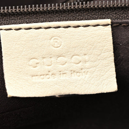 Guccissima Medium Sukey Tote Mystic White