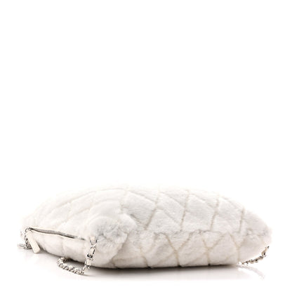 Shearling Coco Neige Backpack White