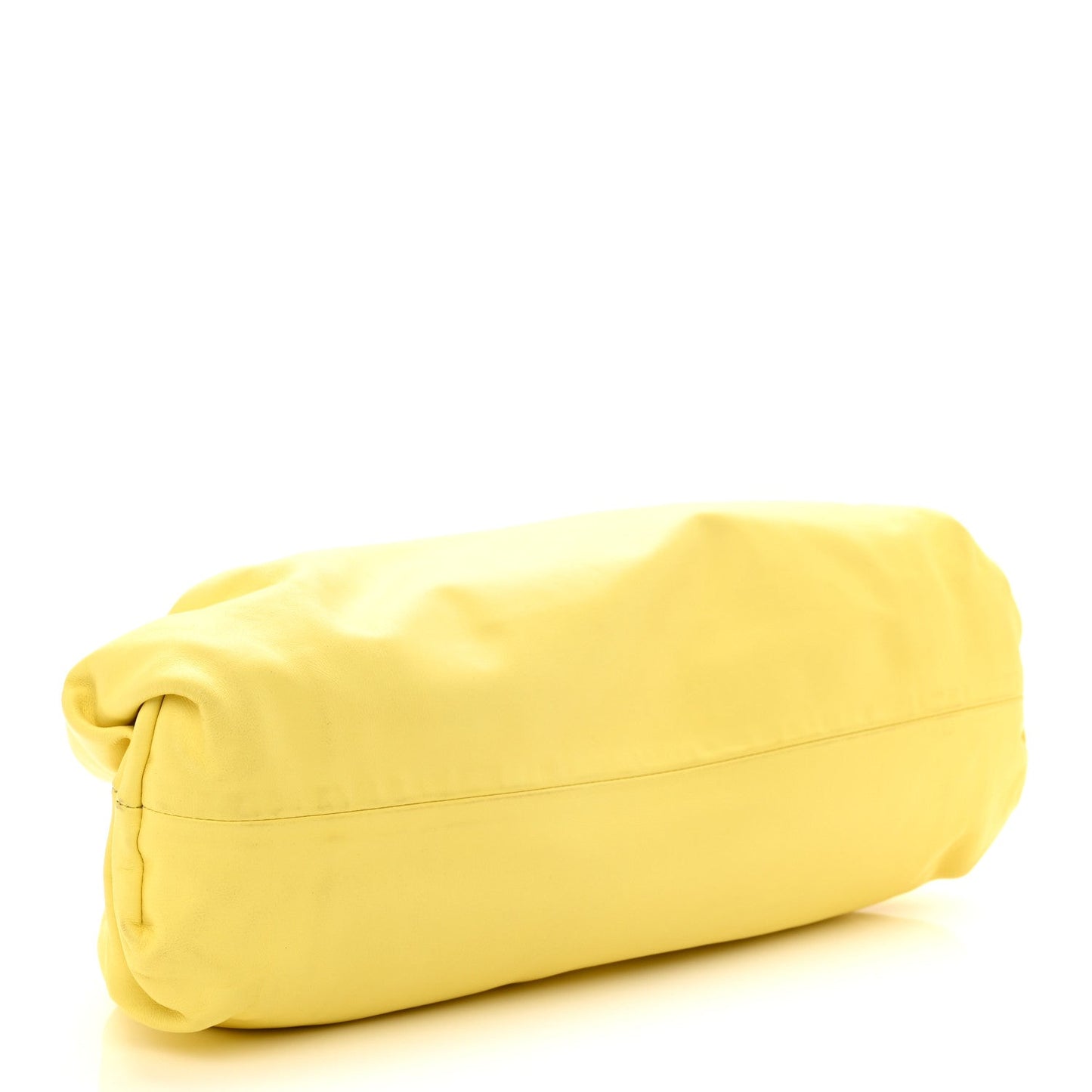 Smooth Butter Calf The Pouch Oversized Clutch Sherbert