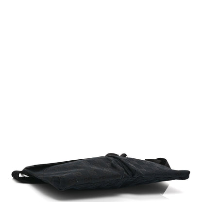 GG Monogram Double Pocket Belt Bag Black