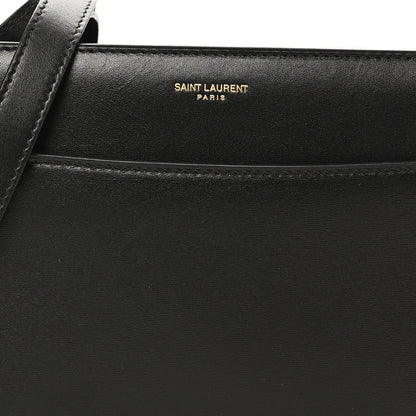Calfskin Reverse Satchel Black
