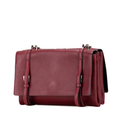 Prada B5105C Leather Shoulder Bag