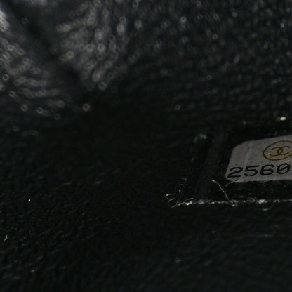 Aged Calfskin Quilted Reissue 2.55 Clutch Black