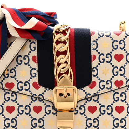 Calfskin Valentine's Day Exclusive Small Sylvie Top Handle Bag Ivory
