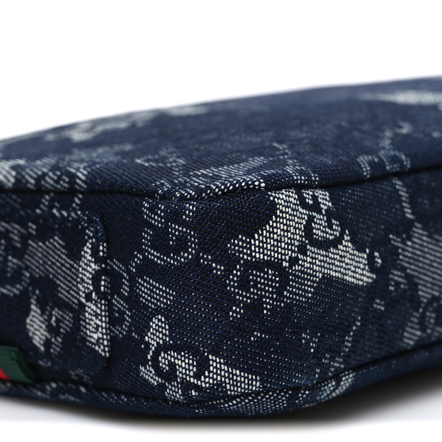 Denim GG Monogram Camouflage Small Crossbody Bag Blue