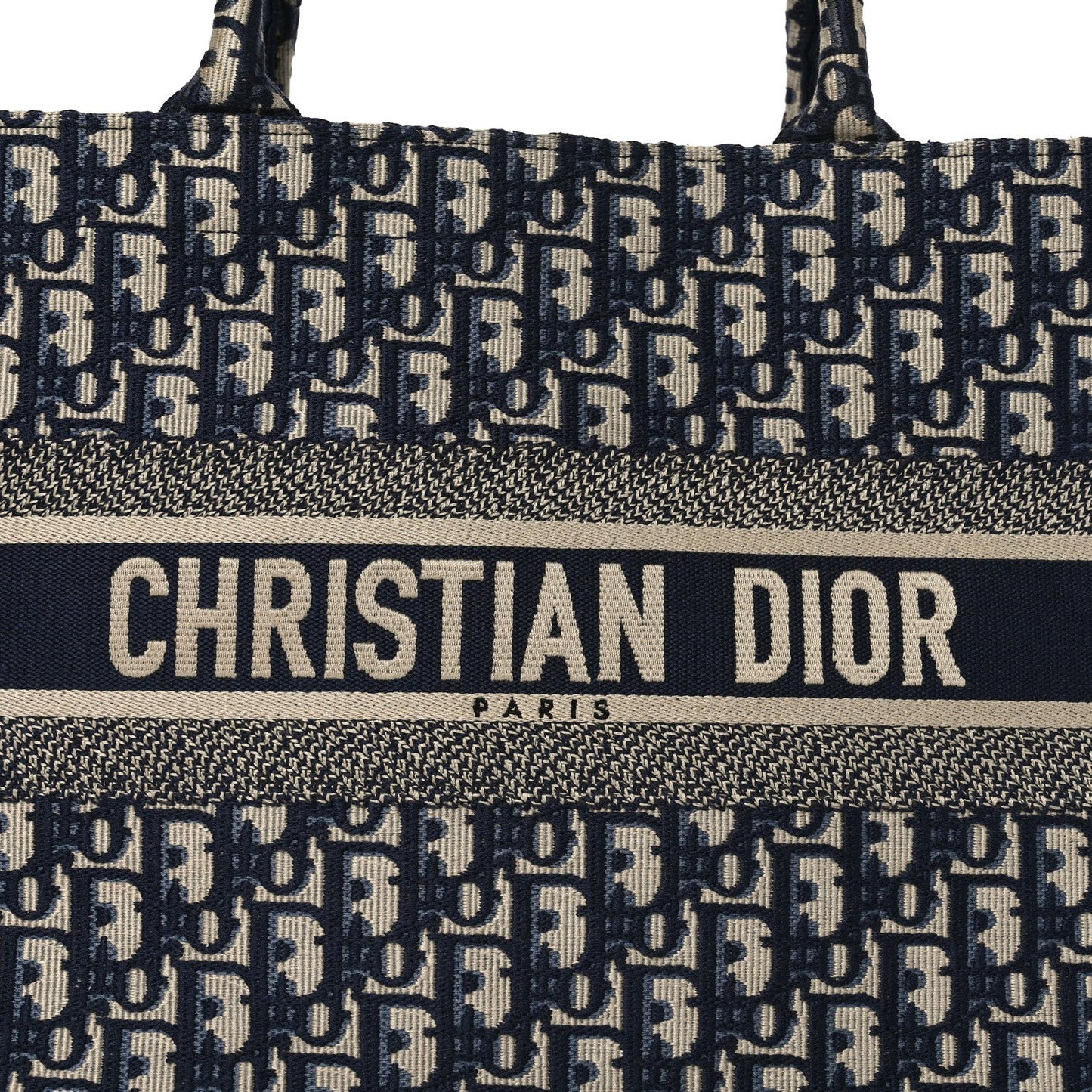 Oblique Medium Book Tote Blue Multicolor