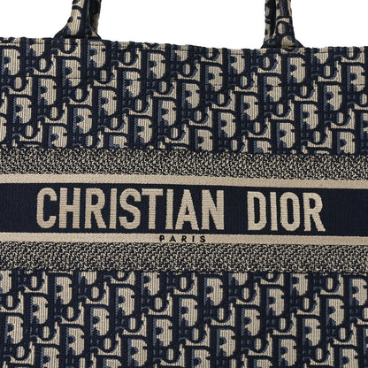 Oblique Medium Book Tote Blue Multicolor