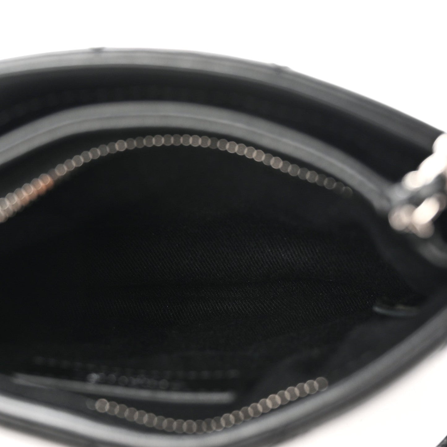 Lambskin Quilted Crossbody Bag Black