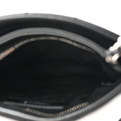 Lambskin Quilted Crossbody Bag Black