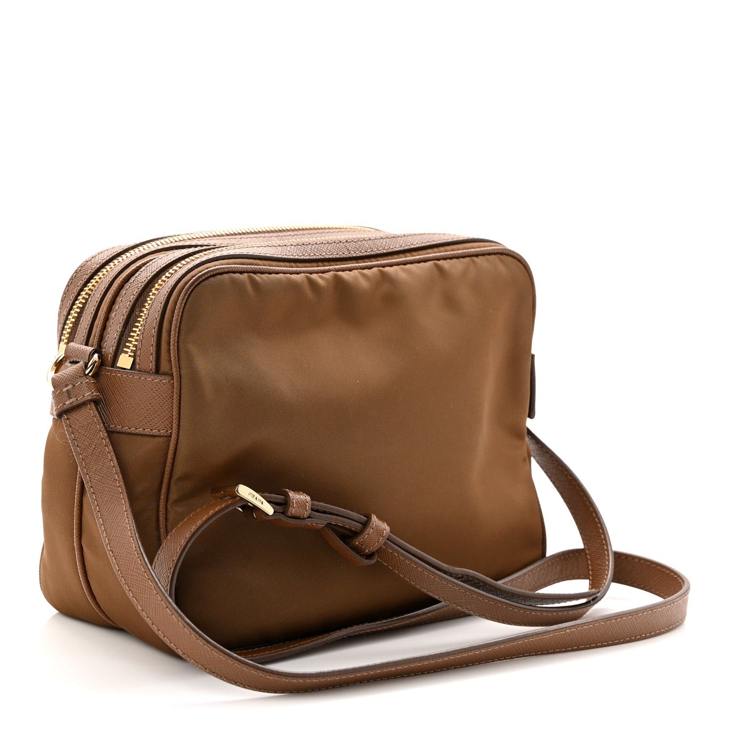 Tessuto Nylon Saffiano Re-Edition 1978 Messenger Bag Sughero