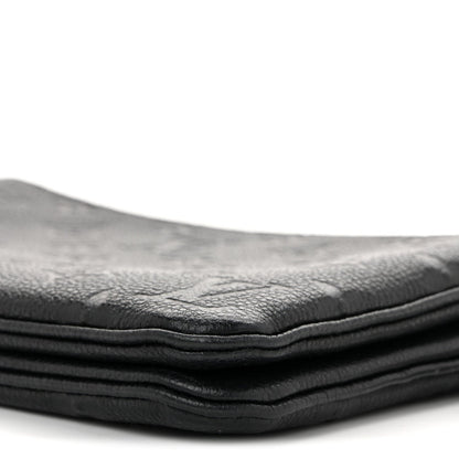 Empreinte Double Zip Pochette Black