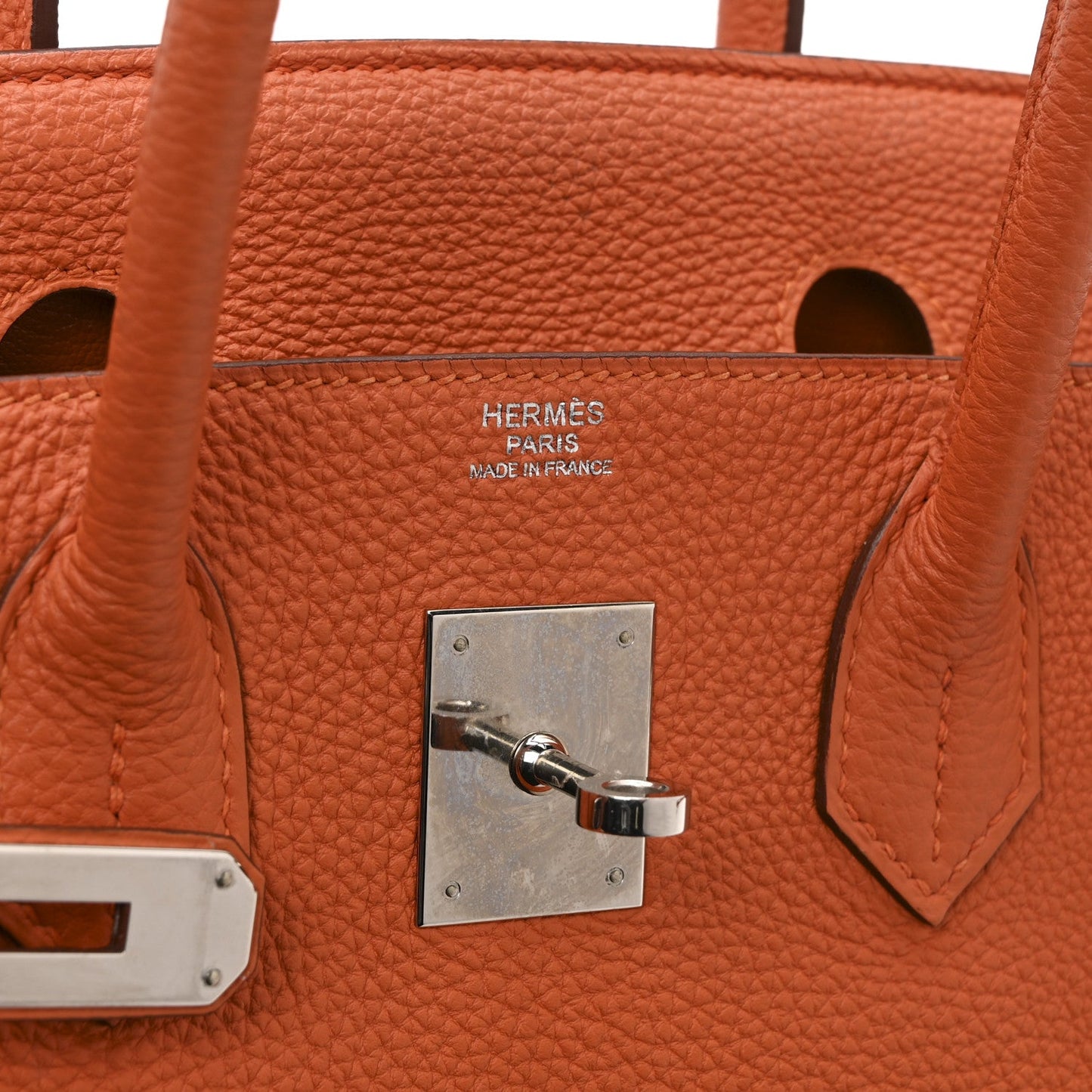 Togo Birkin 30 Orange