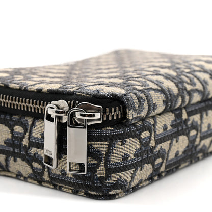 Oblique Pouch Navy Blue