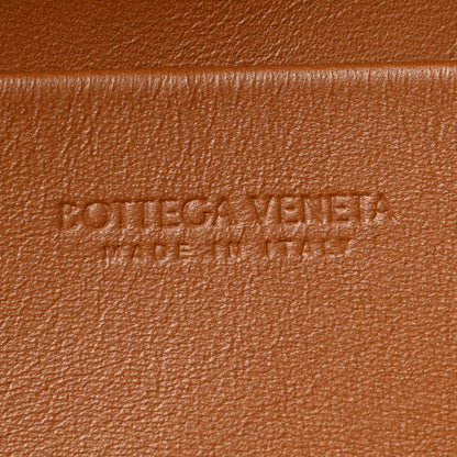 Suede Intrecciato Bang Bang Vanity Case Amber