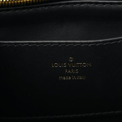 Lambskin Malletage Top Handle GO-14 GM Black