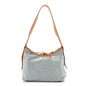 Monogram Denim CarryAll PM Sky Blue