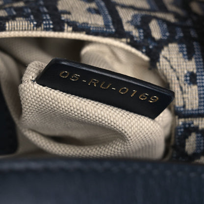 Oblique Mini Saddle Bag Blue
