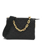 Lambskin Embossed Monogram Coussin PM Black